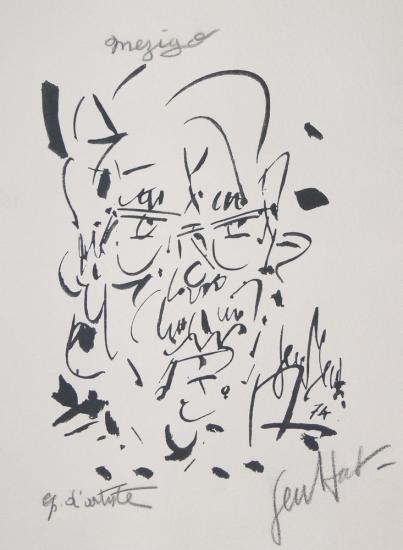 Gen Paul, Dernier autoportrait 1974