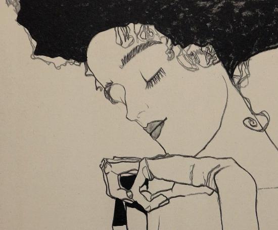 Egon Schiele Lithographs