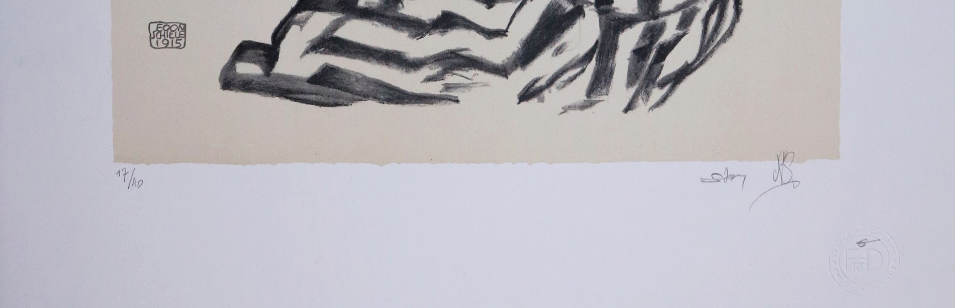 Egon Schiele Lithographs