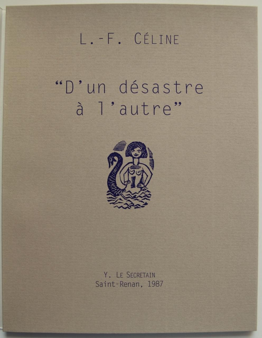 Charles Bonabel,L-F Céline,Correspondance