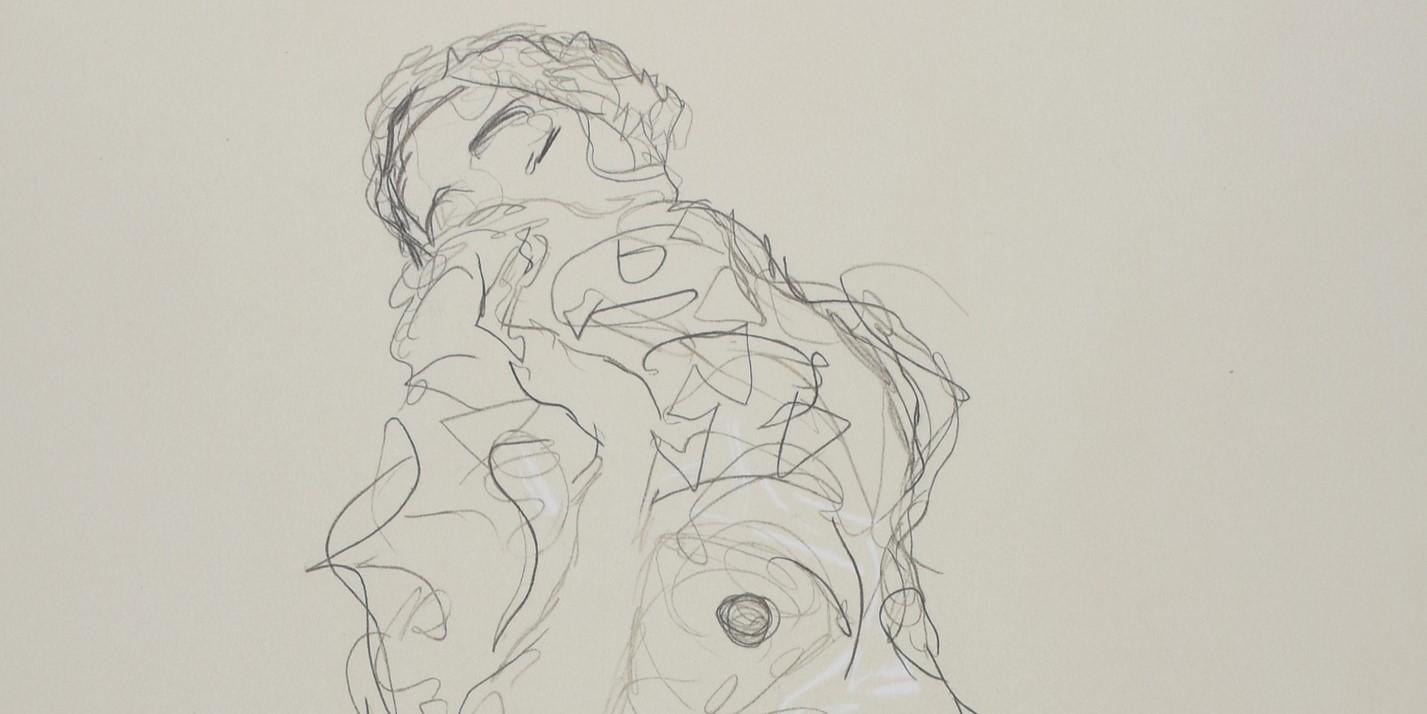 Gustav Klimt | Deux femmes enlacées, 1905/1906  | Lithographie | Leopold museum