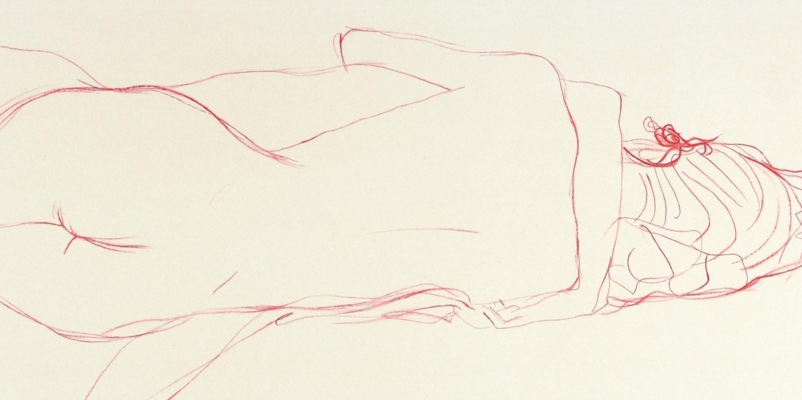 Gustav Klimt | Deux femmes enlacées, 1905/1906  | Lithographie | Leopold museum