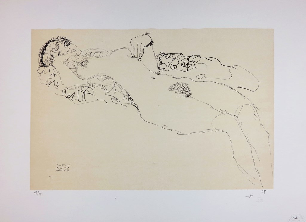 Gustav klimt lithographies 150eme anniversaire