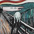 EDVARD MUNCH - LE CRI LITHOGRAPHIE