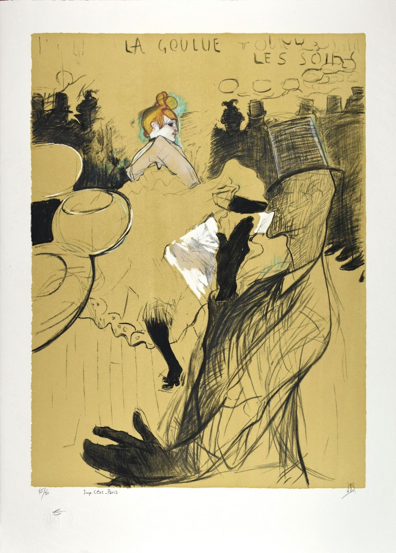 Toulouse-Lautrec | Lithographie | Moulin Rouge, 1891