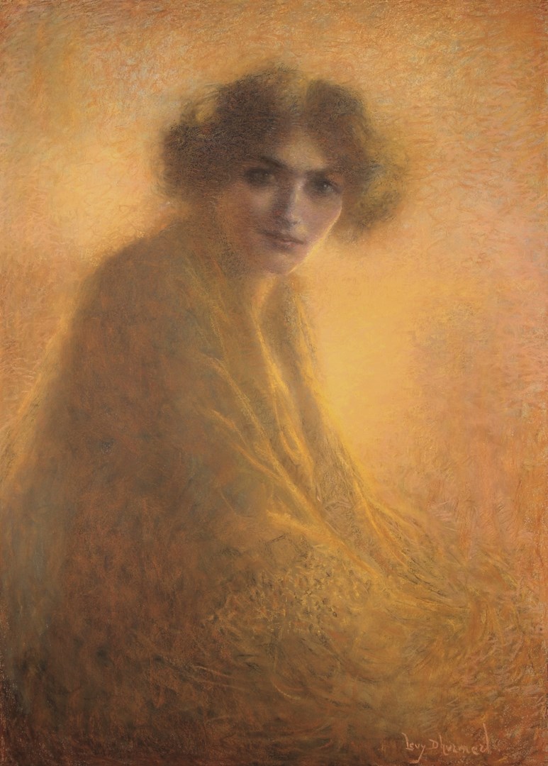 Lucien levy dhurmer la bienveillante 1917 galerie georges bernheim pour le foyer des soldats aveugles 65x90 7 copier