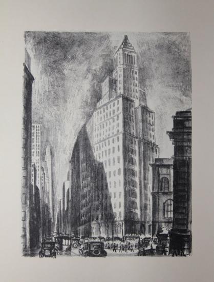 Adriaan Lubbers / Paul Morand - NEW-YORK - Lithographies