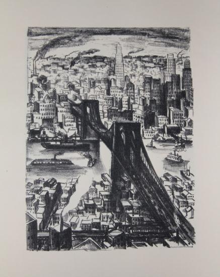 Adriaan Lubbers / Paul Morand - NEW-YORK - Lithographs