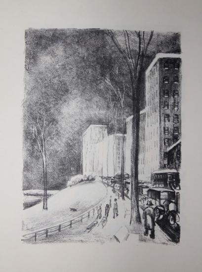 Adriaan Lubbers / Paul Morand - NEW-YORK - Lithographies